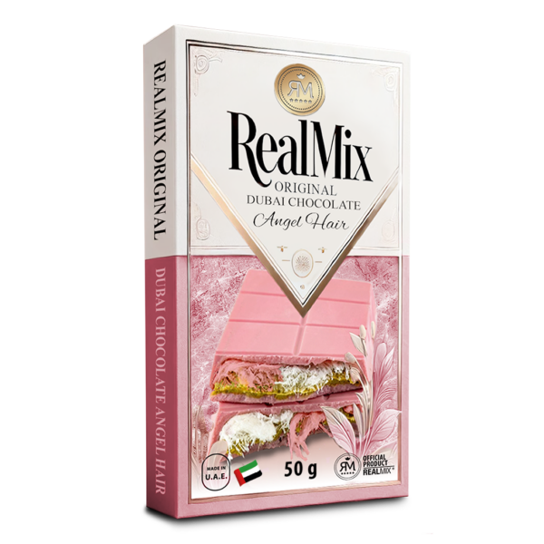 REALMIX Dubai Chocolate <br>Angel Hair Bar 50g