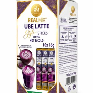 REALMIX Ube Latte Style Sticks 10x 16g