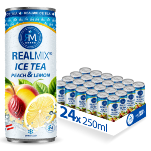 REALMIX Ice Tea Peach & Lemon <br>24x250ml